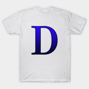 Blue Roman Numeral 500 D T-Shirt